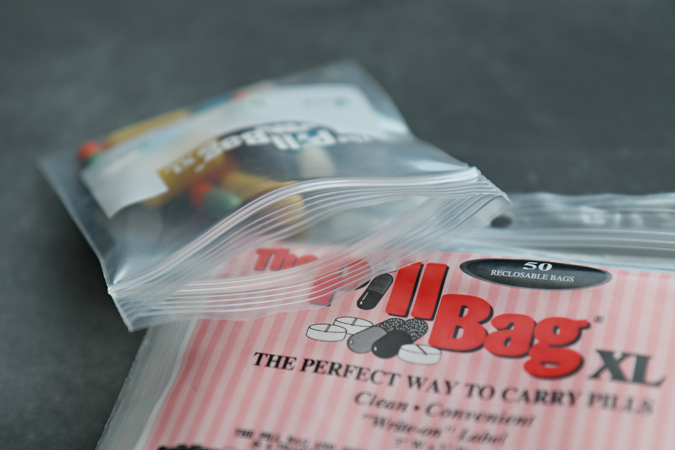 The Pill Bag - etiquettes AM PM pour identifier rapidement vos médicaments.