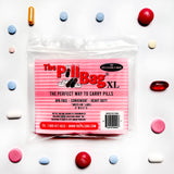 The Pill Bag avec étiquettes matin et après-midi pour organiser vos pilules
