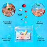 The Pill Bag usage quotidien facile pour toute la famille.
