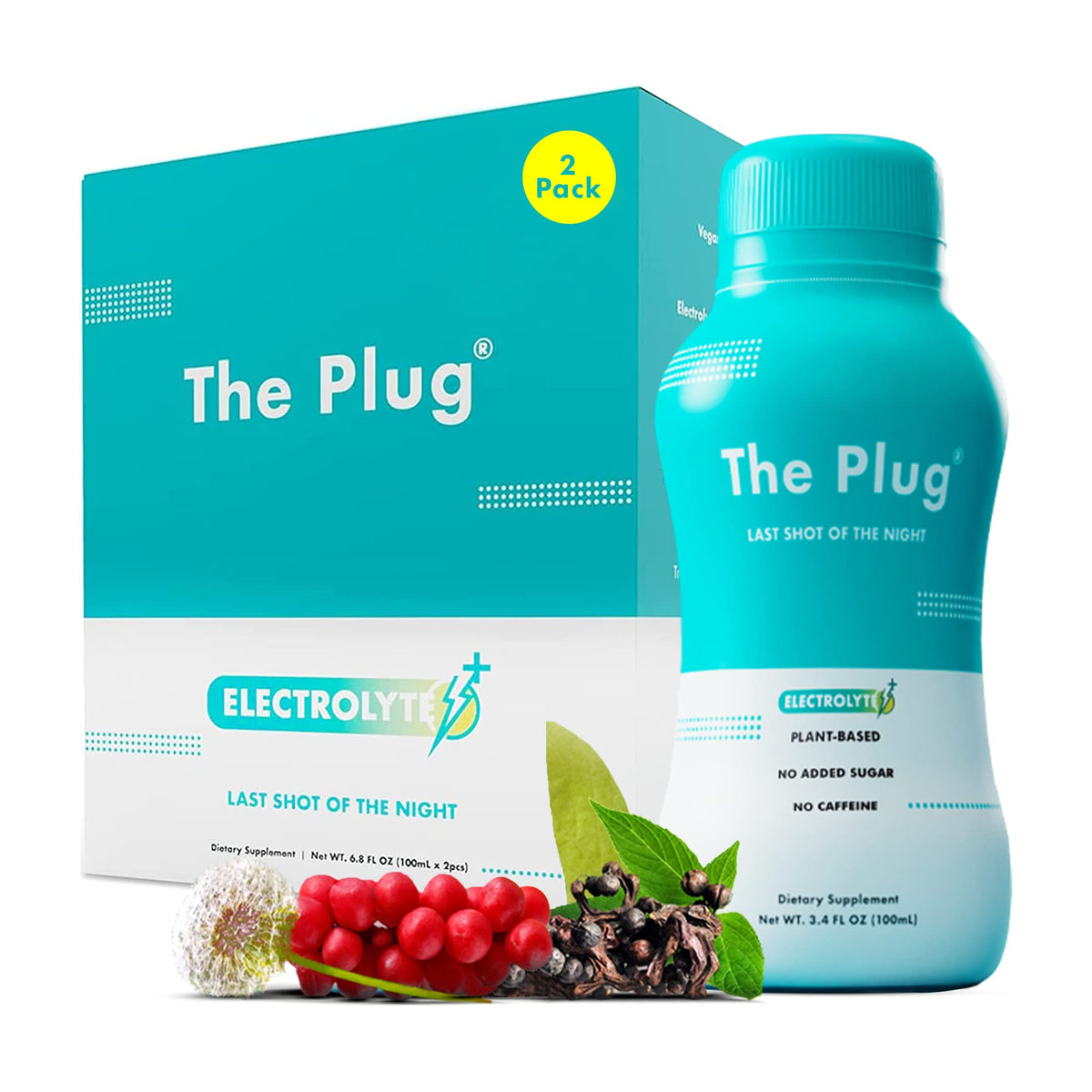 The Plug Bouteille detox foie ouverte, hydratation naturelle