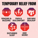 THE Relief Products Ring Relief PM, emballage clair affichant le produit et son mode d’emploi.