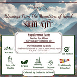 The Swayambhu Shilajit résine népalaise cueillie à la main par des artisans.