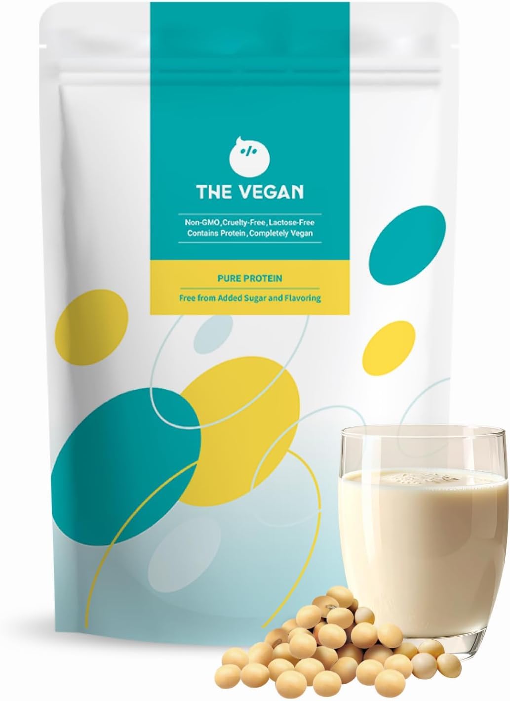 THE VEGAN Poudre protéine naturelle pour boisson protéinée quotidienne et végane