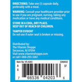 The Vitamin Shoppe D3 K2 5000 UI — capsules prêtes à l'emploi pour une prise quotidienne.