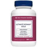 The Vitamin Shoppe Multivitamine Or Femme – utilisation quotidienne recommandée pour le bien-être général.