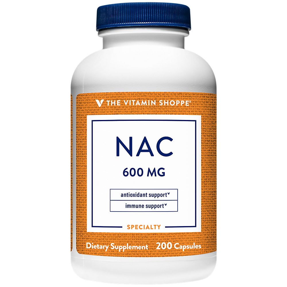 Utilisation quotidienne facile avec la boîte NAC The Vitamin Shoppe