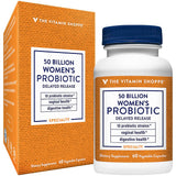 The Vitamin Shoppe Probiotique Femmes, libération retardée, protégeant les probiotiques pour une meilleure arrivée intestinale