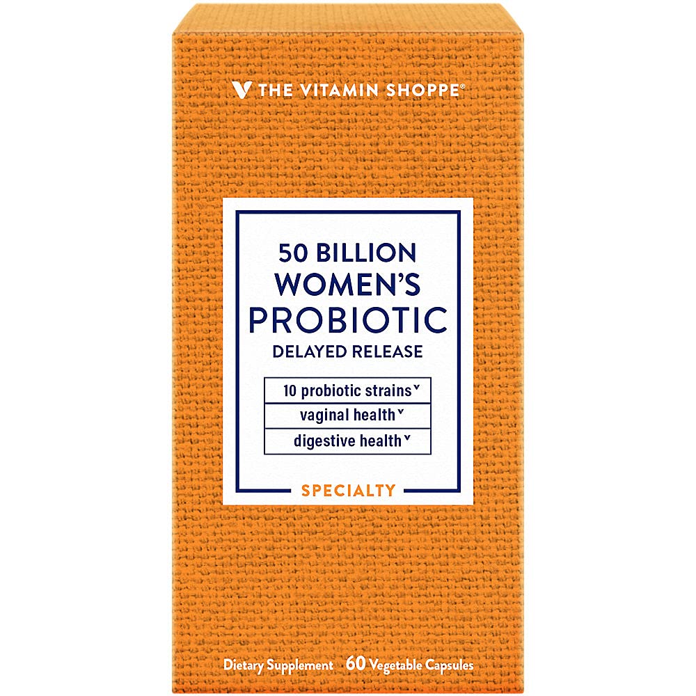 The Vitamin Shoppe Probiotique Femmes, santé vaginale grâce à Lactobacillus acidophilus