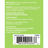 The Vitamin Shoppe Turmeric Curcumin 900MG – étiquette claire sur l'emballage