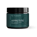 The Wellness Company Appetite : bouteille illustrant le soutien à l'appétit et au microbiome.