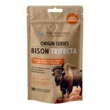 The Wellness Company Bison Trifecta – bouteille montrant les gélules pour une vitalité quotidienne.