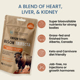 The Wellness Company Bison Trifecta – produit issu de pâturage pour une traçabilité rassurante.