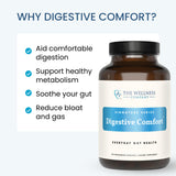 The Wellness Company Digestive Comfort – ingrédients naturels à base de gingembre et menthe.