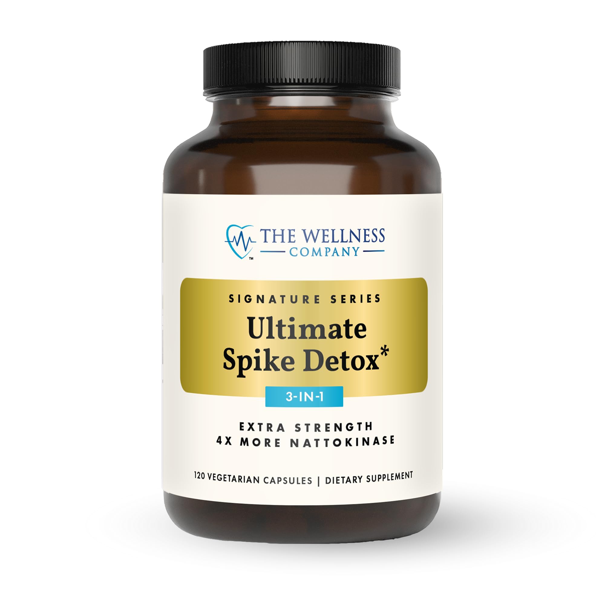 The Wellness Company Ultimate Spike Detox emballage avant montre le design pratique
