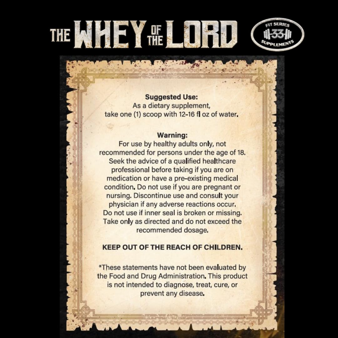 The Whey of The Lord Righteous Rage – Arôme cerise citronnade, goût rafraîchissant sans stimulant.