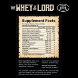 The Whey of The Lord Righteous Rage – Poudre préworkout cerise citronnade, dissolution rapide.