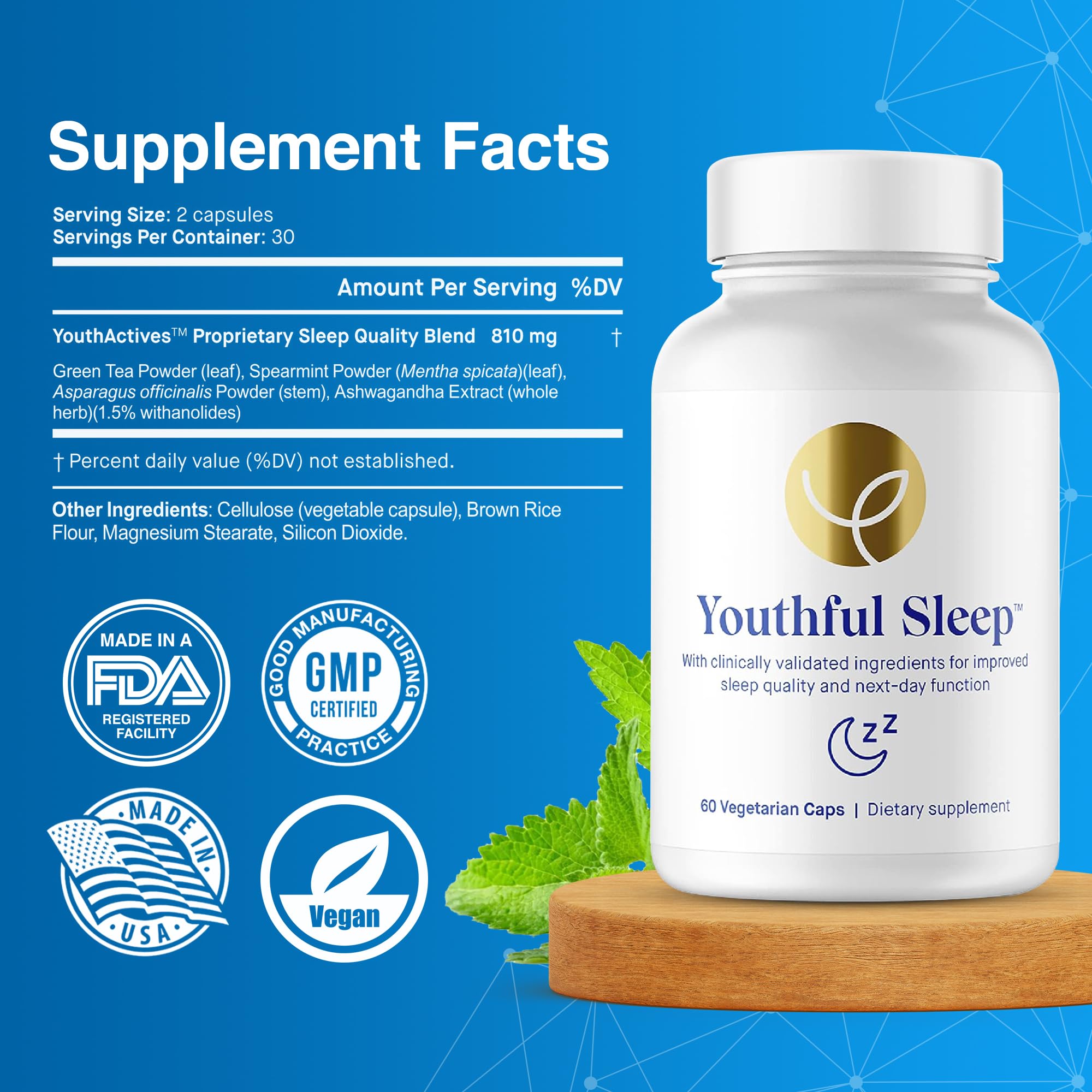 The Youthful Company – table-nuit: table de chevet avec le complément sommeil.