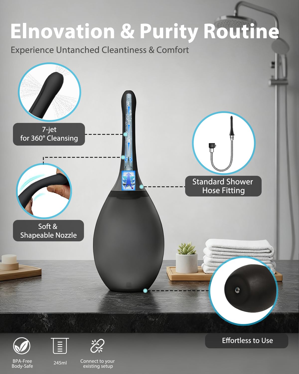 TheClover valves Anti-Retour Double prévient le flux d'eau.