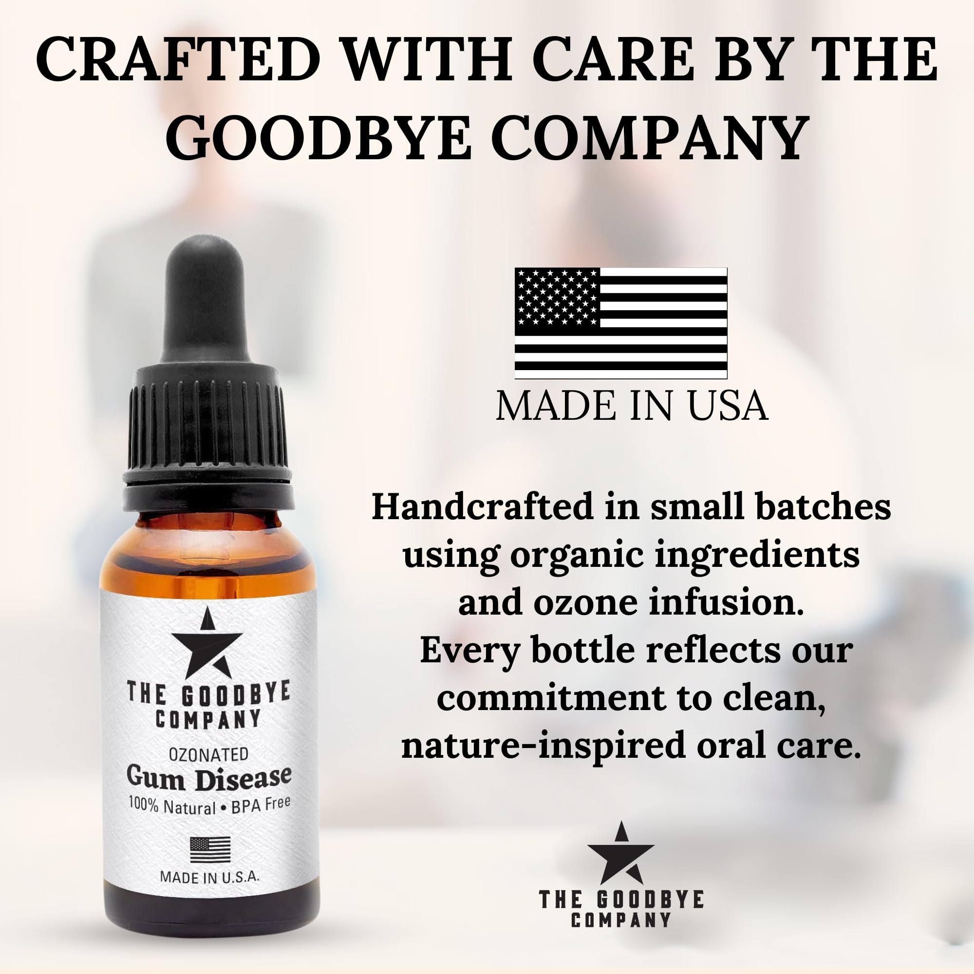 The Goodbye Company fabrication artisanale en petites quantités garanties.