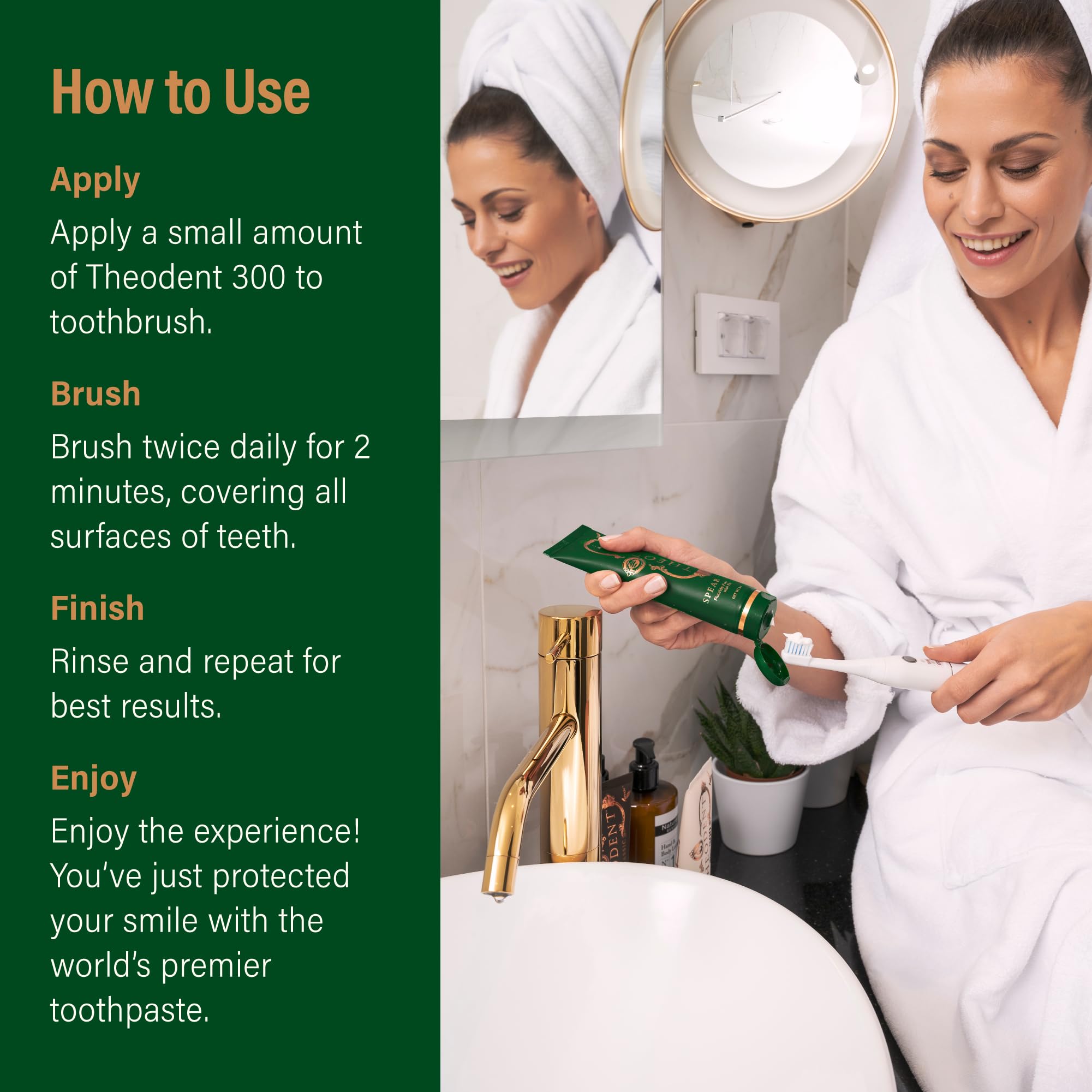 Theodent Classic Rennou: usage-quotidien simple pour une routine familiale sans fluorure.