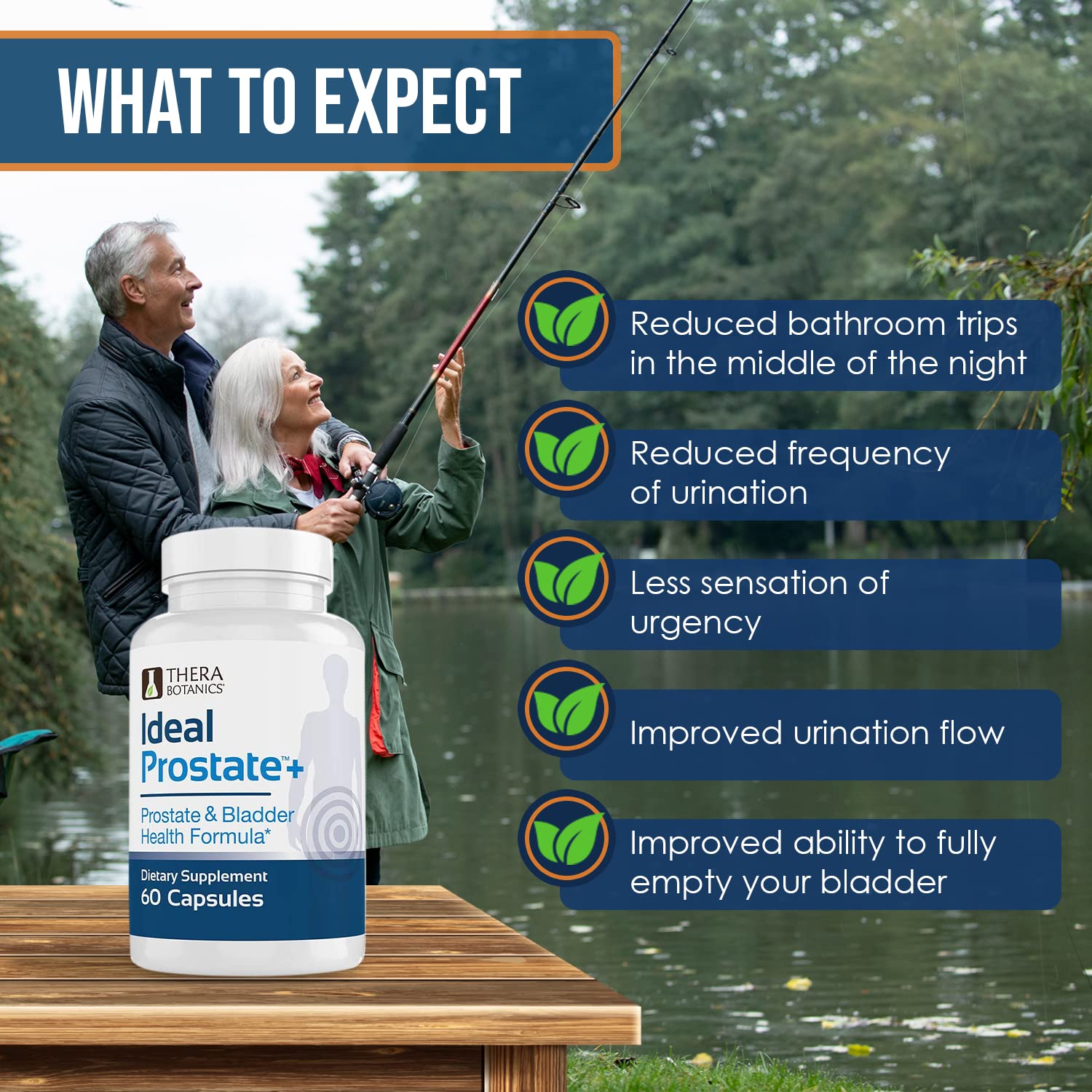 Therabotanics Prostate Plus – boîte et emballage reflétant la qualité de fabrication.