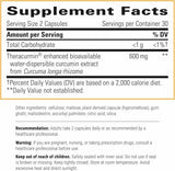 Theracurmin HP capsules: vue rapprochée des capsules pour l’utilisation quotidienne.