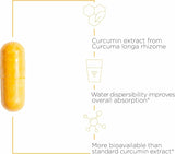 Theracurmin HP etiquette-label: informations claires sur les ingrédients et le dosage.