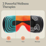TheraGun SmartGoggles bloque 100% la lumière pour un sommeil profond.