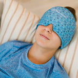 TheraICE cap migraine doux, confort sûr pour visage et front.