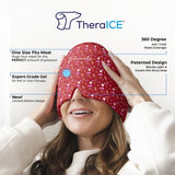 TheraICE Cap Refroidissement 360: couverture complète pour un refroidissement efficace.