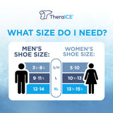 TheraICE enveloppe-pied réutilisable: compression et thérapie froide