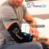 TheraICE gel froid coude réutilisable pour soulagement local
