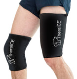 TheraICE genou bande-glace-360: soutien compressif et refroidissement pratique pour le genou.