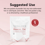 Theralogix Mannose One Poudre : format vegan et sans additifs, pureté vérifiée.