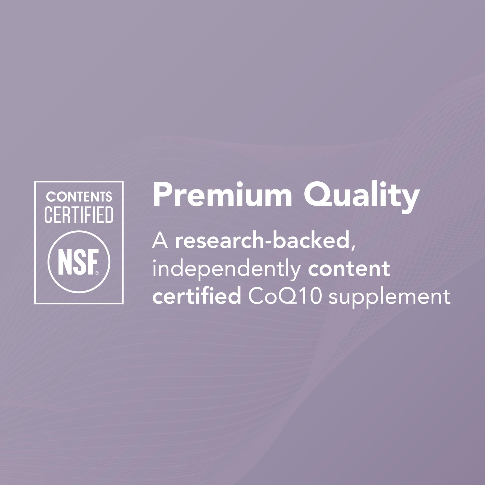 NeoQ10 Theralogix : vegan et sans gluten, sans additifs.