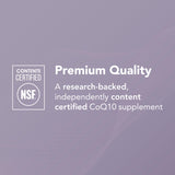 NeoQ10 Theralogix : vegan et sans gluten, sans additifs.