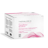 Theralogix OvaVite: bouteille montrant les comprimés, soutien préconceptionnel potentiel