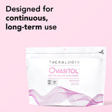 Theralogix Ovasitol boîte d'emballage, solution pratique pour ranger vos sachets.