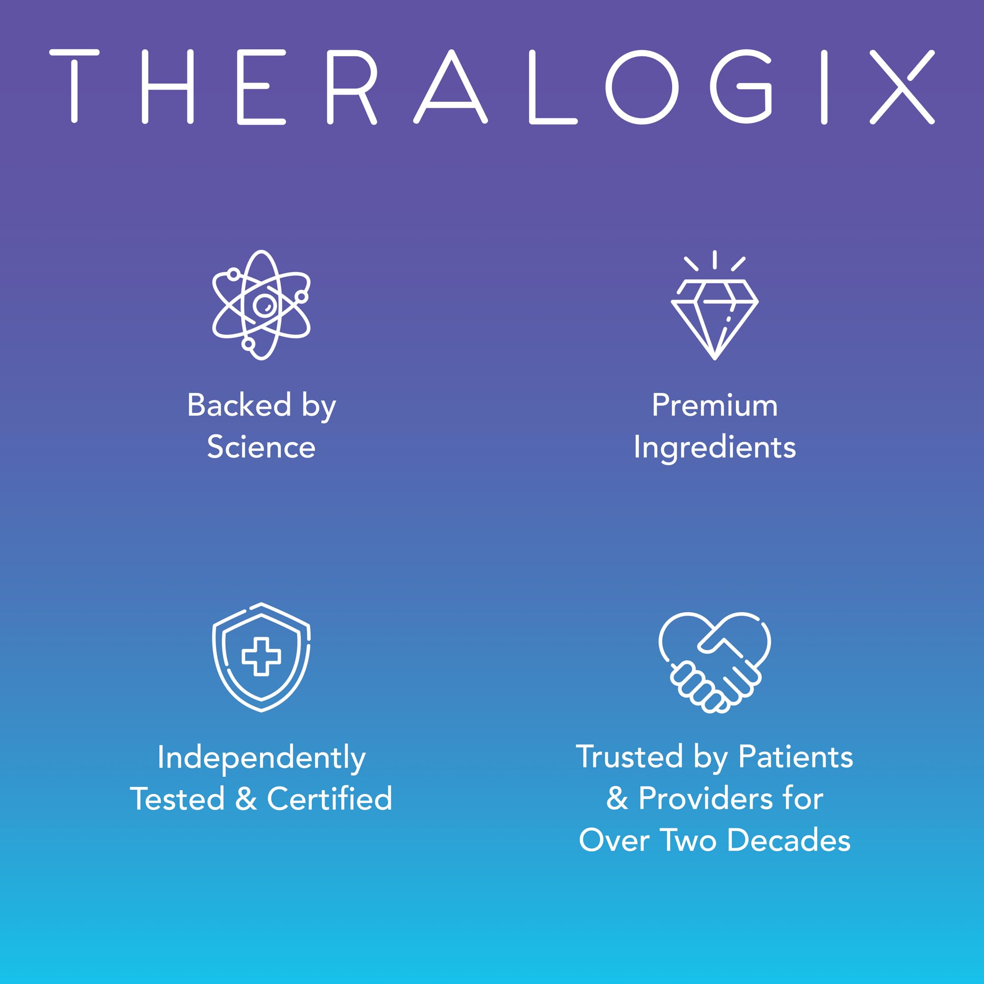 Theralogix Ovasitol sachets faciles à transporter lors de déplacements.