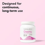 Theralogix Ovasitol préparation facile dans un verre, intégrée à votre routine.