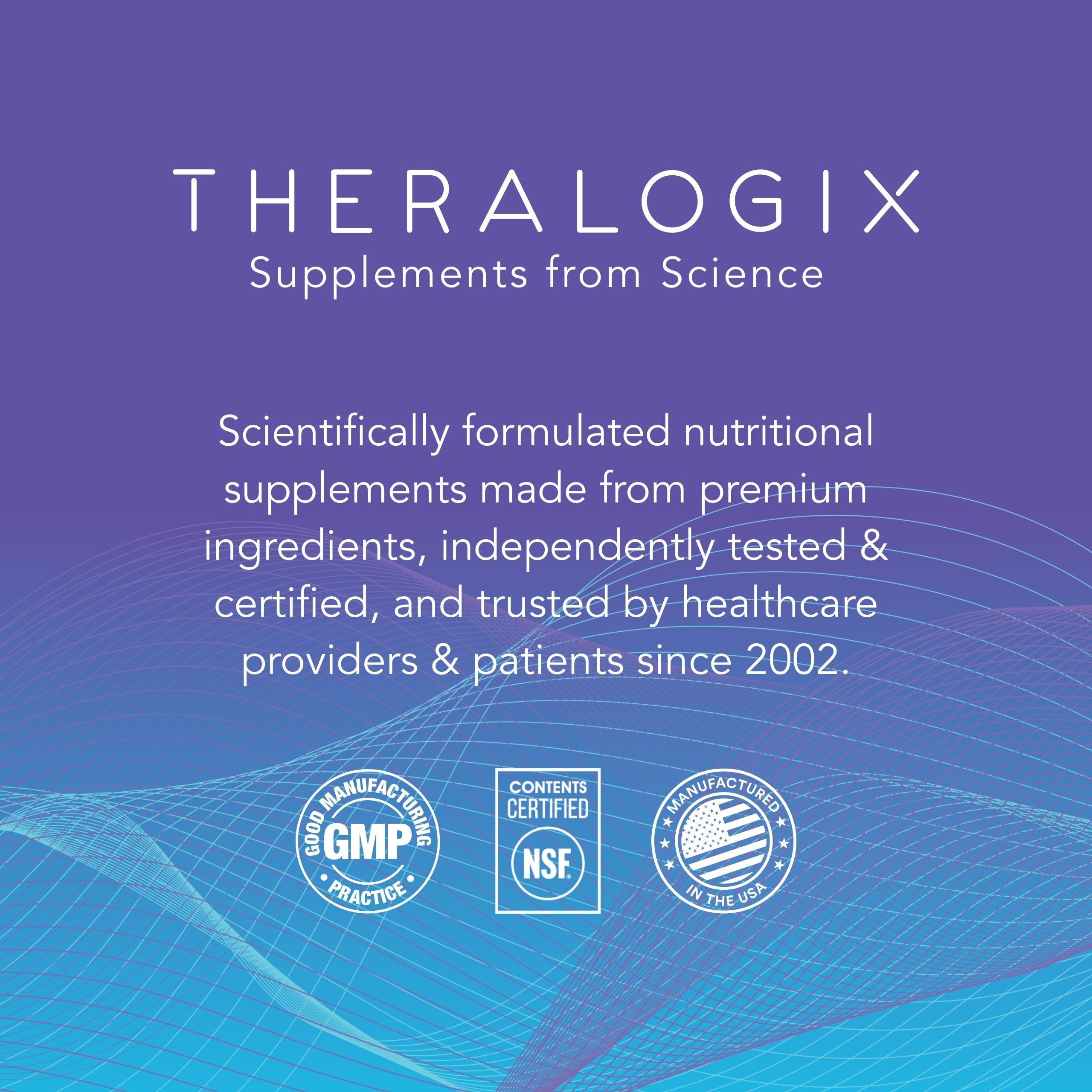Theralogix Prostate PQ — certification NSF : pureté et qualité vérifiées