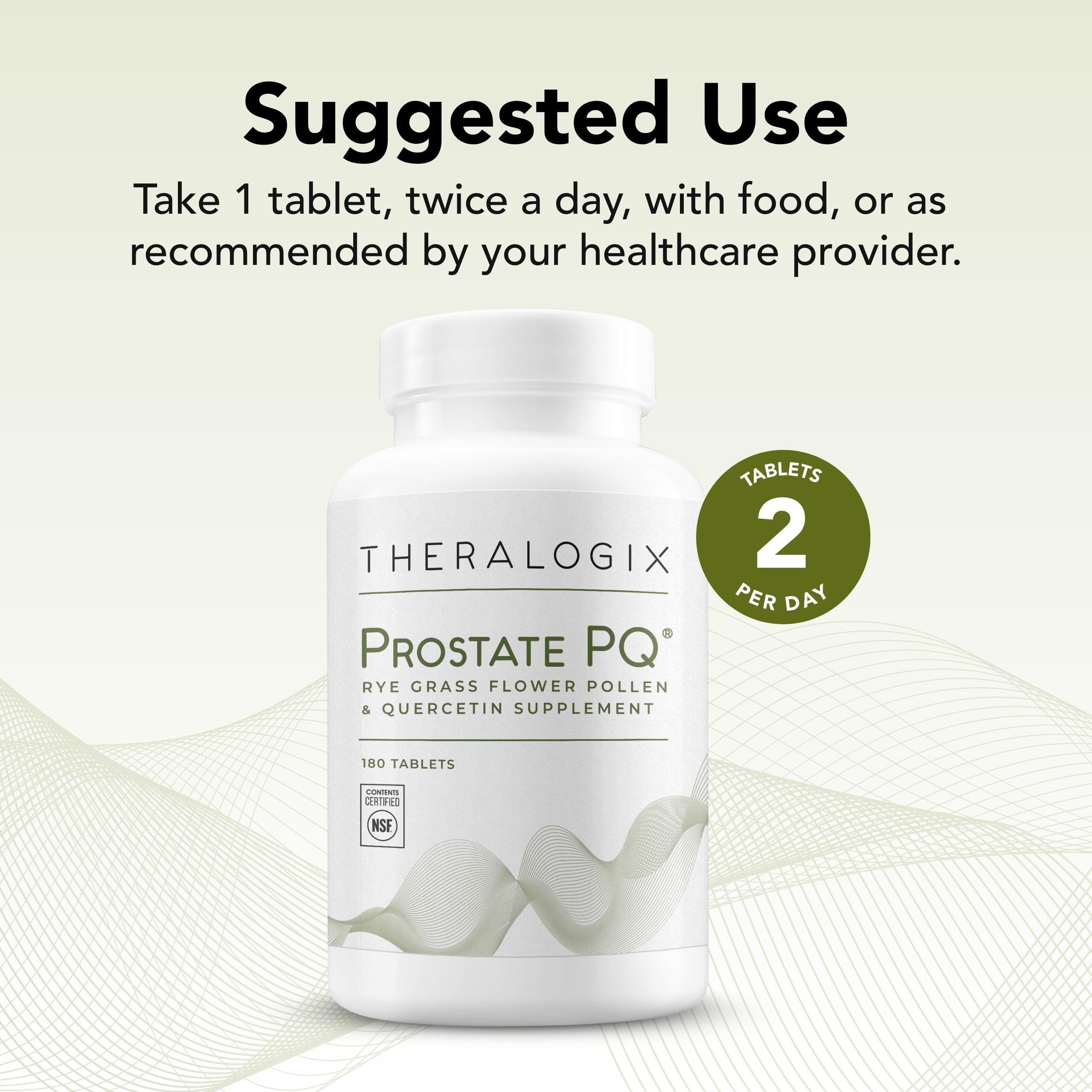 Theralogix Prostate PQ — comprimés : ingrédients premium et pureté vérifiée
