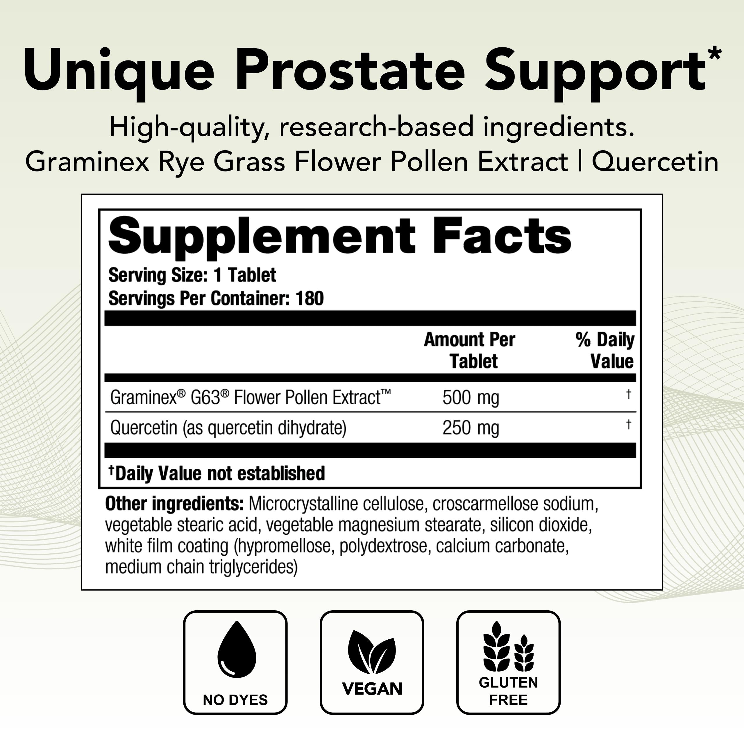 Theralogix Prostate PQ — emballage : formule antioxydante possible pour la prostate