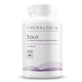 Theralogix Solo multivitamine sans fer, bouteille prête pour soutenir énergie et immunité.