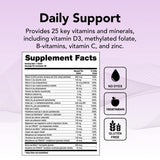 Vitamine D3 et zinc dans Theralogix Solo, soutien quotidien.