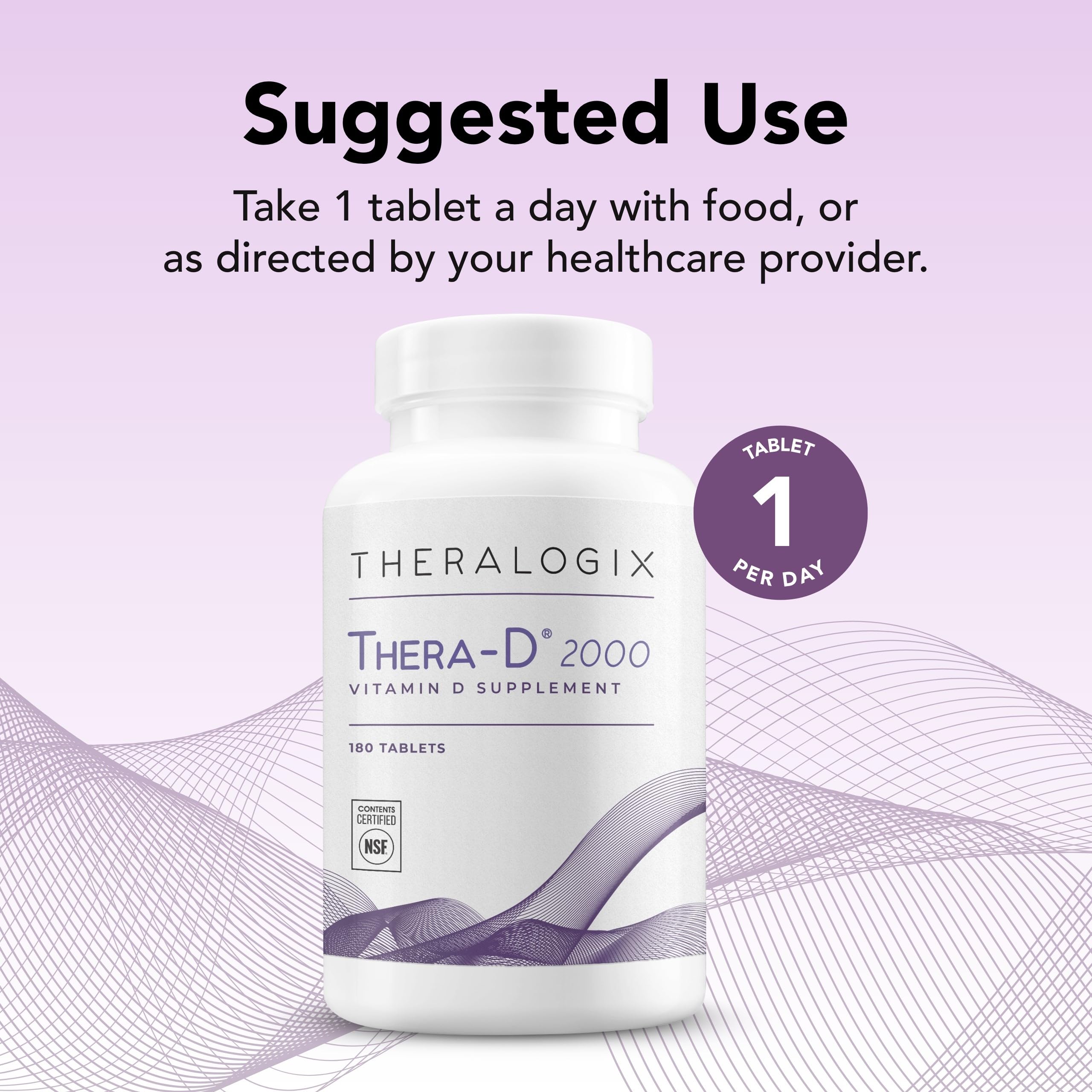 Theralogix Thera-D 2000 : badge NSF sur l'emballage.