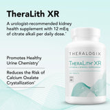Theralogix TheraLith XR, emballage: certifié NSF et contrôle qualité.