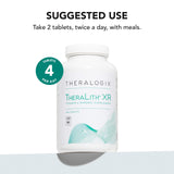 Theralogix TheraLith XR, comprimés sans additifs: certifié NSF, pureté assurée.