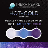 TheraPearl chauffe au micro-ondes pour détendre les muscles.