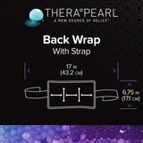 TheraPearl utilisation rapide avec attache réglable et maintien pratique.